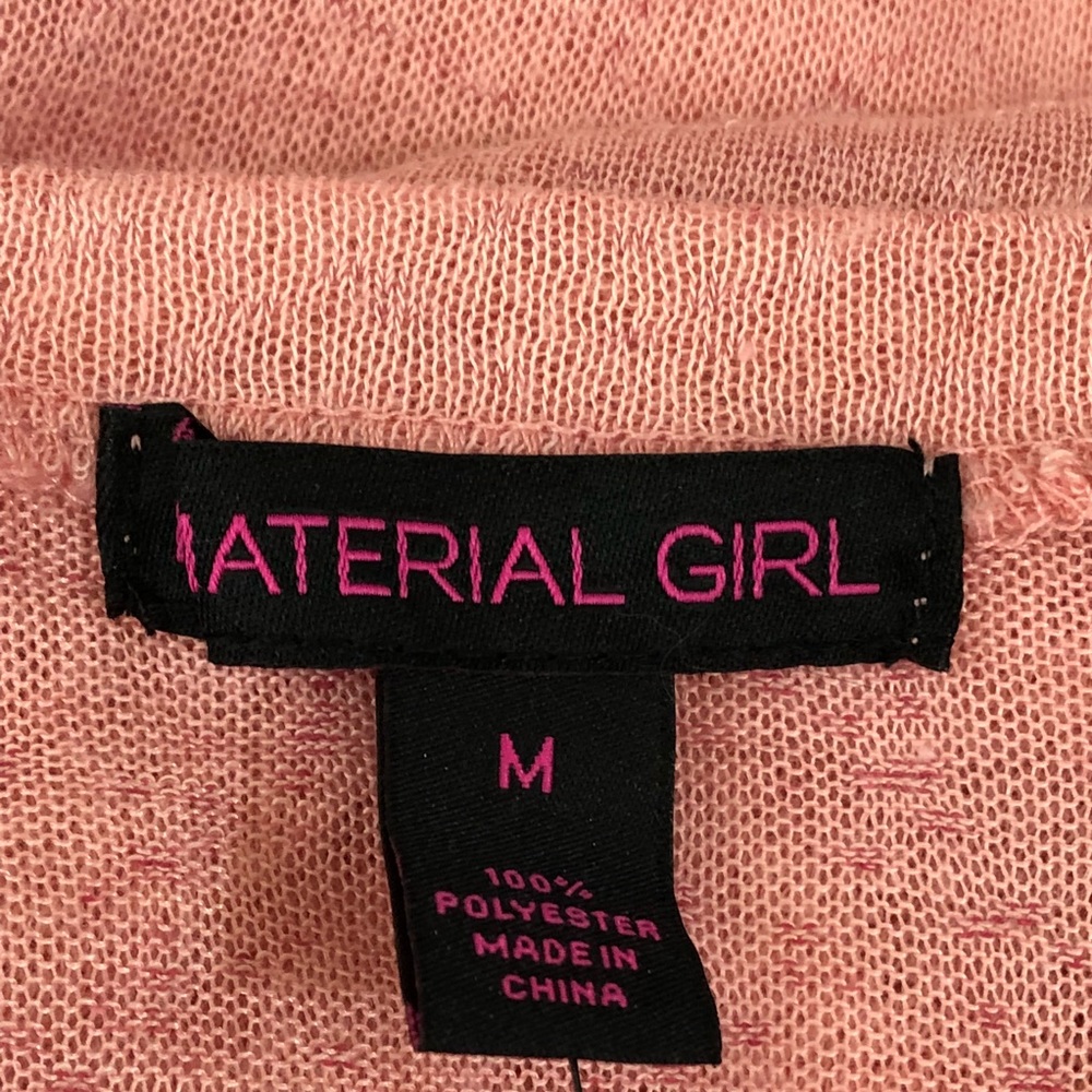 Material Girl Lace-up High Low Tunic Size M - Picture 5 of 8